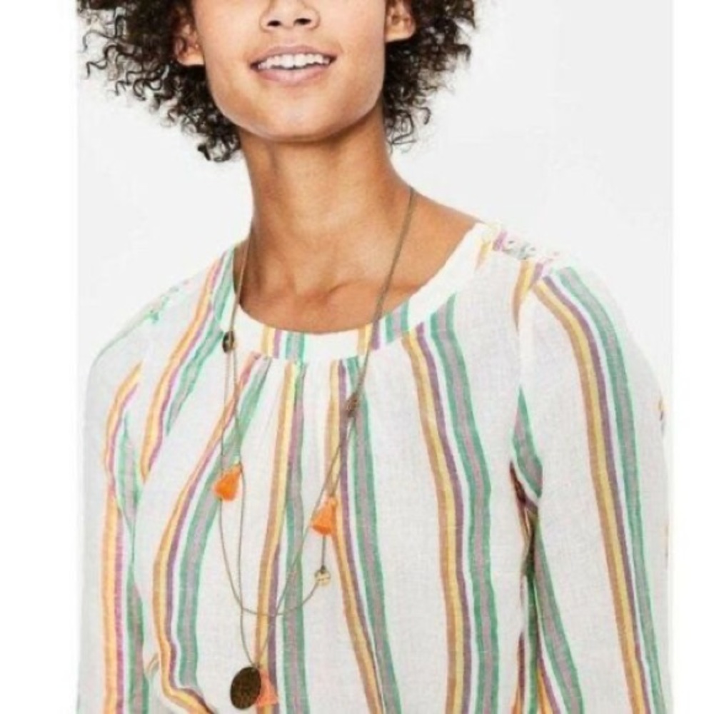 Boden Linen Top